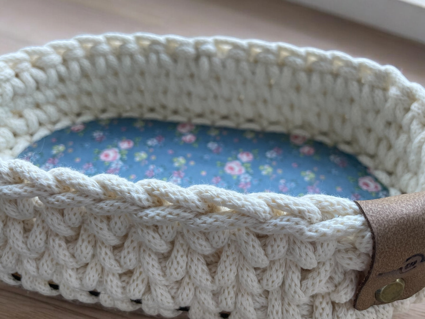 Crochet Basket - Stadium - Liberty base