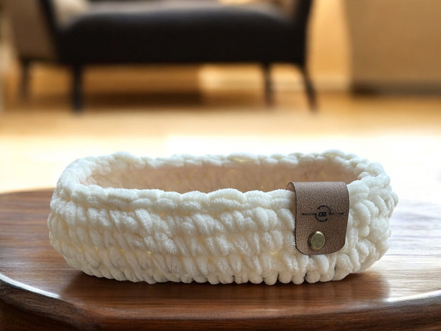 Crochet Basket - Stadium - Floral Base
