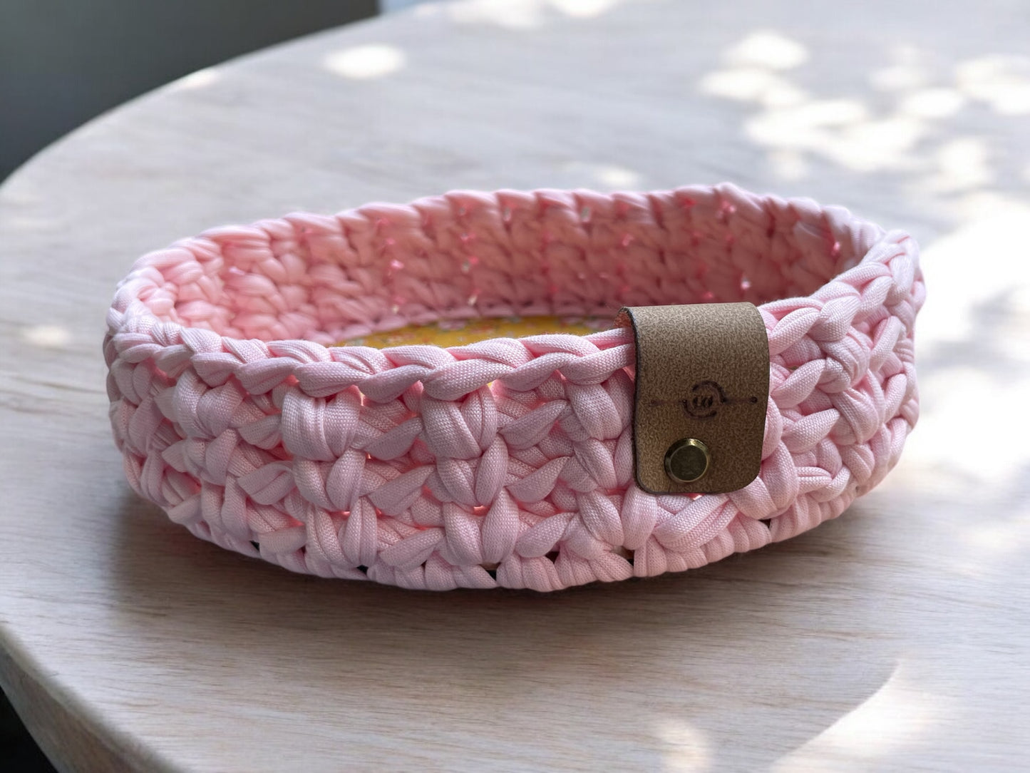 Crochet Basket - Oval - Liberty Base